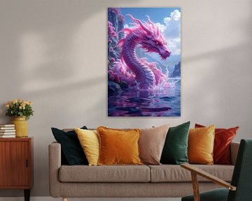 ROSETHYRA - Der rosafarbene Drache im stillen Wasser