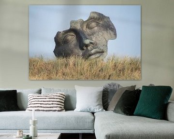 Clair de lune dans les dunes de Scheveningen sur Caroline Guerain