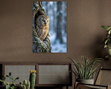 Uil - Bewaker van de winterse stilte