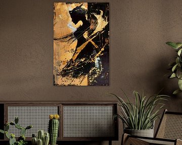 Noir &amp ; Or sur Harry Hadders Design