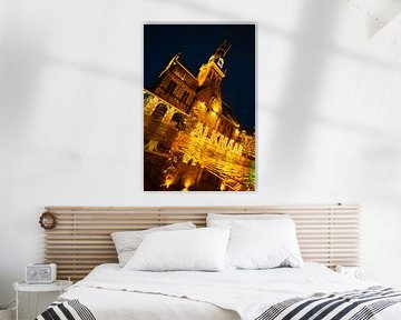 The Waag in Alkmaar in December by peterheinspictures