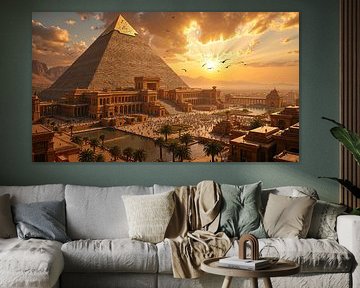 PYRAMET - An Ancient Egyptian City Before a Monumental Pyramid