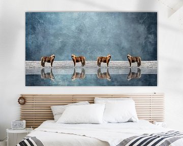 Reflections of a Summer Field by Saranda Foto Art