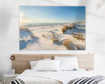 Weißer Sandstrand und Dünen. Vada, Rosignano, Toskana von Stefano Orazzini