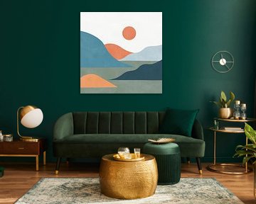 Harmonisch landschap 6