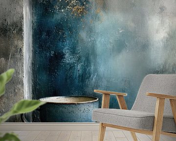 Dunkles Kaffeestillleben - Modernes Stillleben in Erdtönen von Joriali Fine Art