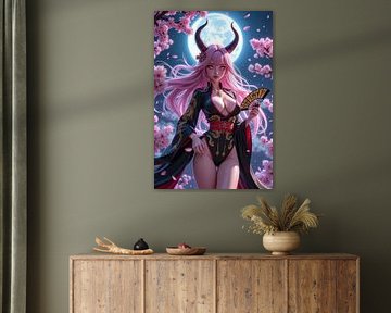 KIRYAE - Sexy Anime Dämonen Girl als verführerische Geisha von INFERAURUM