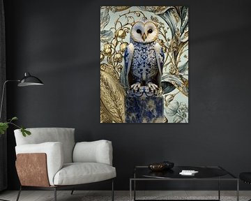 Wise Owl by Wil Vervenne