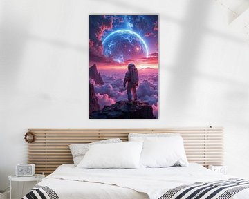 ASTRYX - Ein Astronaut blickt auf einen fremden Planeten von INFERAURUM