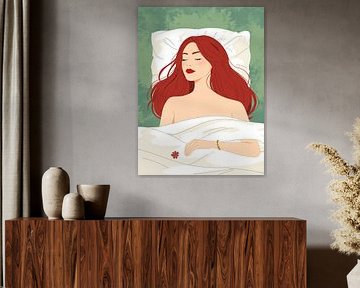 Frau entspannen von Giandra Safaraz