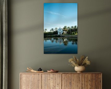 Church by the water in spain by Jarne van Laar