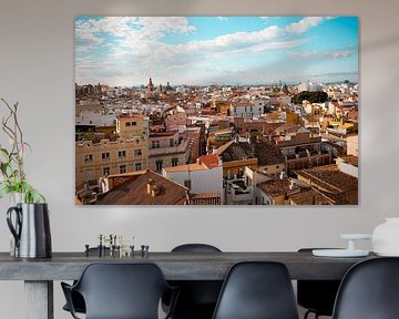 Blick über Valencia von Jarne van Laar