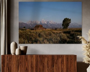 Mormon Row - Grand Teton national Park by Get Framed Photography