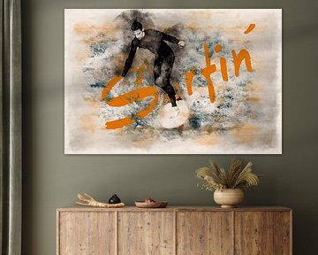Surfin by Stephan Zaun