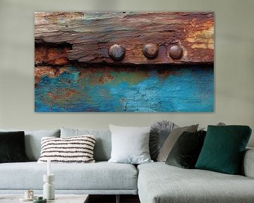 Rusty wood panorama by TheXclusive Art