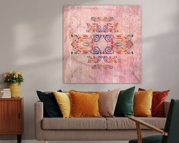 Ornament Art Deco 1 quadratisch von Claudia Gründler