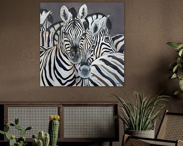 Zebras von Ineke Zeeuw