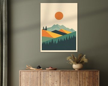 montane Landschaftsgestaltung von Giandra Safaraz