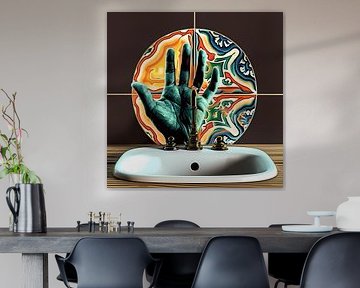 Artistieke hand van Vythryd Arts