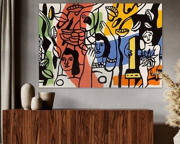 Fernand Léger. Vorstudie La Grande Parade