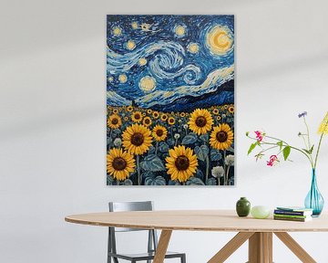 sun flower by Giandra Safaraz