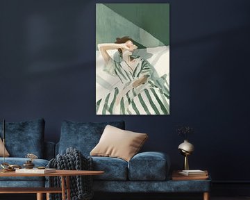 Ochtendlicht, rustig lichaam van Mosaic Dialogue