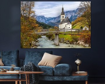 Church in Ramsau by Daniela Beyer