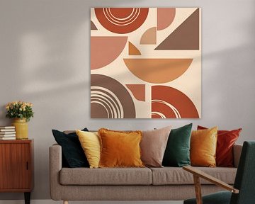 Triptych Minimalist Desert Harmony Wall Art