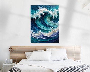 Wellenbild von Giandra Safaraz