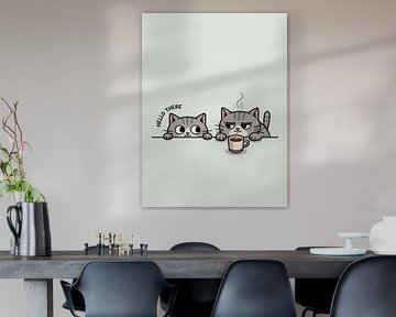 Hallo Katze von Giandra Safaraz