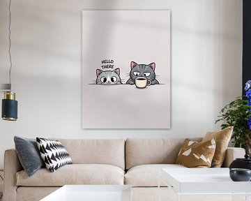 Hallo Katze von Giandra Safaraz