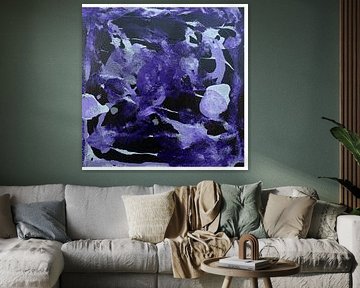 Whispering in the violet by Alexander Christian Schilder