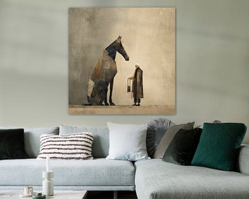 Mensch und Pferd von LidyStuit