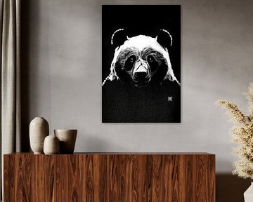 black panda by Péchane Sumie