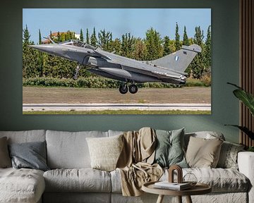 Greek Dassault Rafale fighter. by Jaap van den Berg