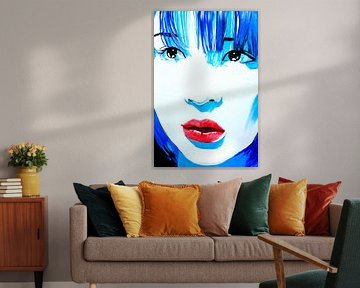 noriko blue by Péchane Sumie