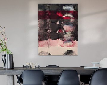 Bunte abstrakte Formen in leuchtenden Farben von Dina Dankers