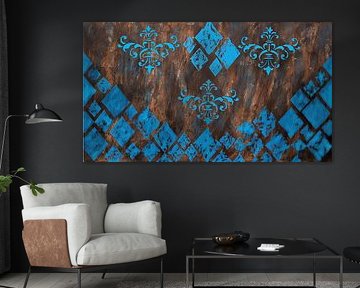 "Vintage Chic" - Geometric and Ornamental Art by Art by Ilona