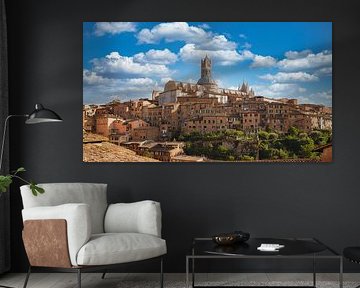 Das sonnige Siena unter der toskanischen Sonne von Z6Focus