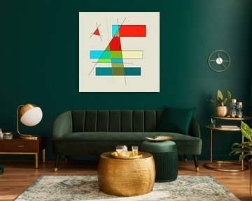 Modern, geometry, minimalism, abstract by Dietmar Meinhardt