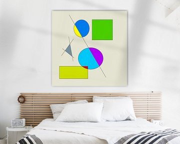 Moderne, géométrie, minimalisme, abstrait