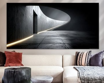 The rising silence by Klaus Tesching - Art-AI