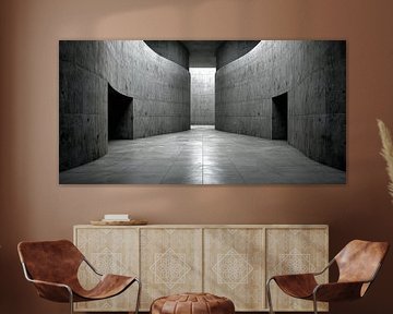 The silent passage by Klaus Tesching - Art-AI