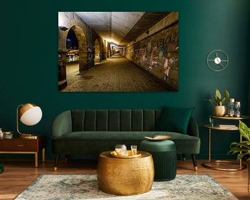 Tiefer Arcades Weserpromenade Bremen