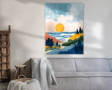 Sun over Water by Gypsy Galleria