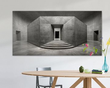 The central setting by Klaus Tesching - Art-AI