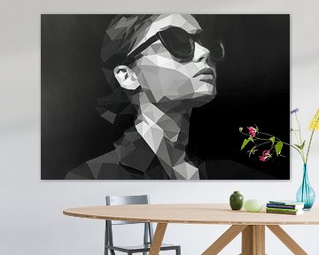 Abstract portrait artwork - Modern wall decoration by SPEQ ART