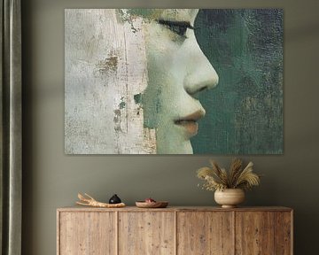 Abstract portrait artwork - Modern wall decoration by SPEQ ART
