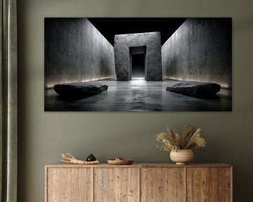 The weight of the decision by Klaus Tesching - Art-AI