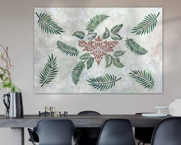 Lush Serenity - ein Gefühl der Ruhe und des Überflusses von Art by Ilona